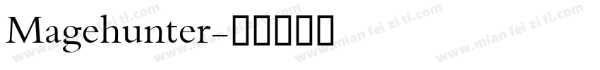 Magehunter字体转换