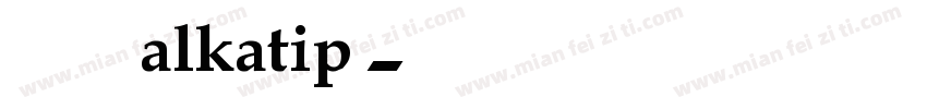 维语字体alkatip字体转换