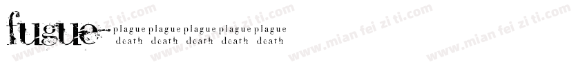 Fugue字体转换