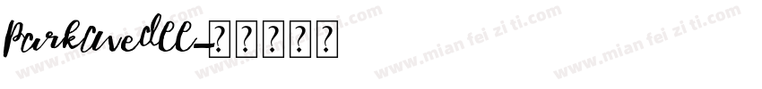 ParkAveDEE字体转换