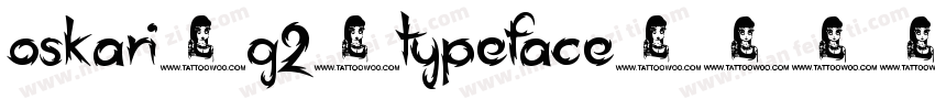 oskari-g2-typeface字体转换
