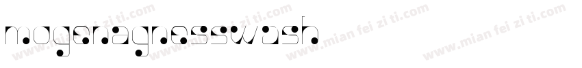 mogenAgnesSwash字体转换