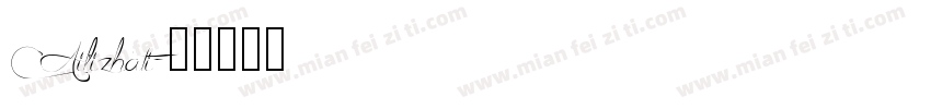 Ailizhati字体转换