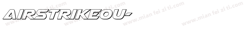 AirstrikeOu字体转换