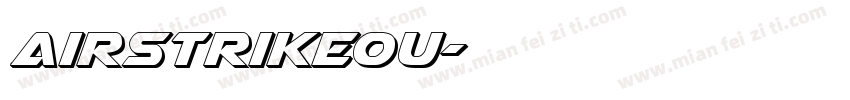 AirstrikeOu字体转换