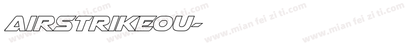 AirstrikeOu字体转换