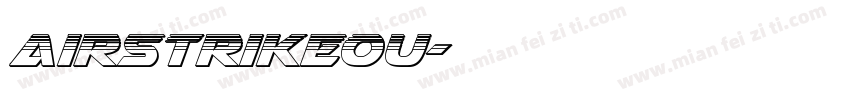 AirstrikeOu字体转换