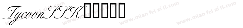 TycoonSSK字体转换