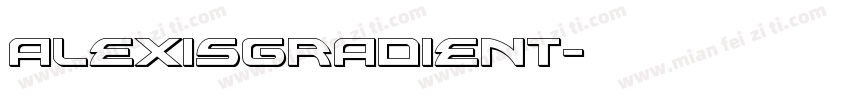 AlexisGradient字体转换