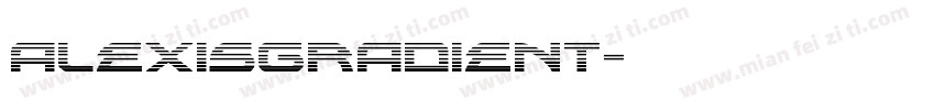 AlexisGradient字体转换