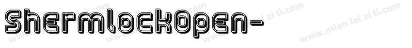 ShermlockOpen字体转换