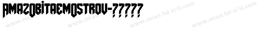 AmazObitaemOstrov字体转换