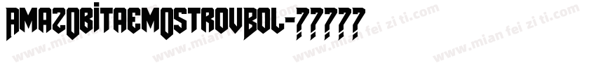 AmazObitaemOstrovBol字体转换