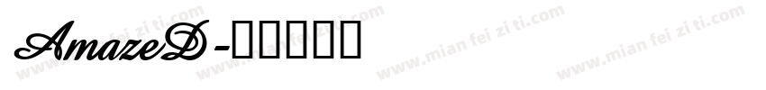 AmazeD字体转换