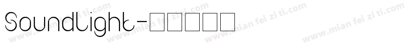 SoundLight字体转换