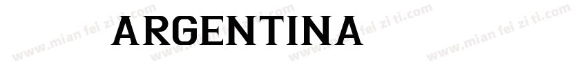 2022Argentina字体转换