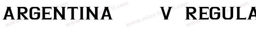 Argentina2024V2Regular字体转换
