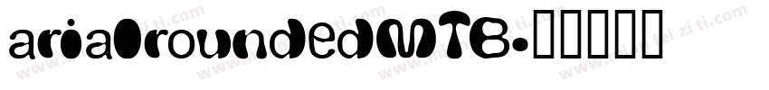 arialroundedMTB字体转换
