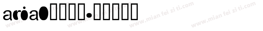 arial什么字体字体转换