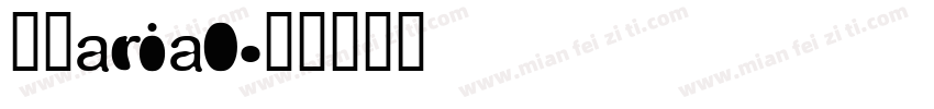 美图arial字体转换