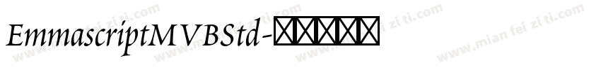 EmmascriptMVBStd字体转换