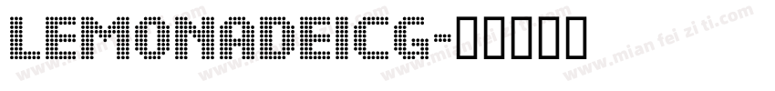 LemonadeICG字体转换