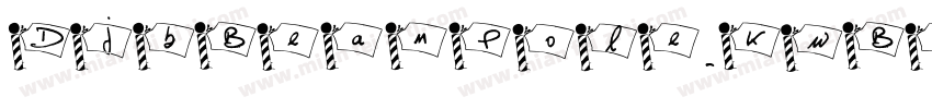 DjbBeanPole-KwBe字体转换