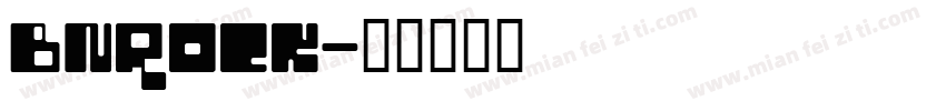 BNRock字体转换