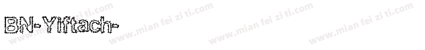 BN-Yiftach字体转换