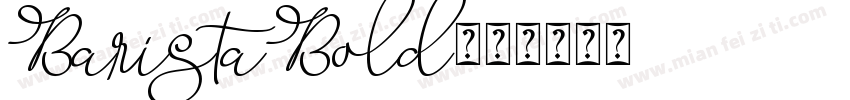 BaristaBold字体转换