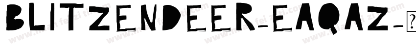 BlitzenDeer-EaqAz字体转换