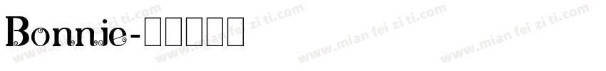 Bonnie字体转换