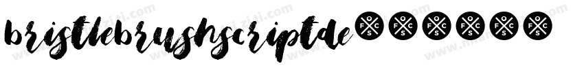 BristleBrushScriptDe字体转换