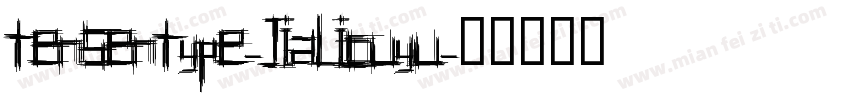 tensentype-jialicuyu字体转换