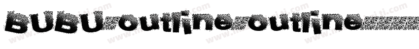 BUBU_outline-outline字体转换