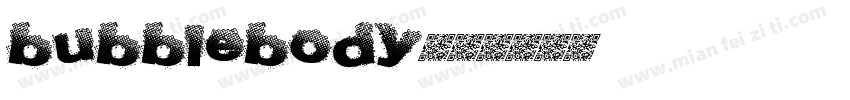 bubblebody字体转换