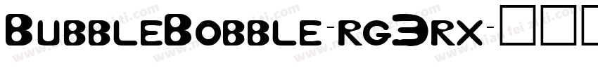 BubbleBobble-rg3rx字体转换