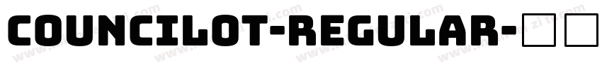 CouncilOT-Regular字体转换