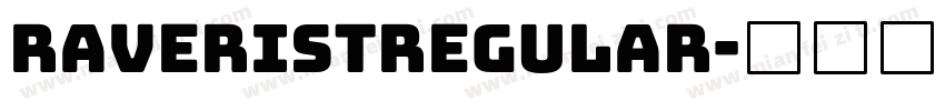 RaveristRegular字体转换