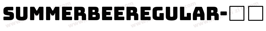 SummerbeeRegular字体转换