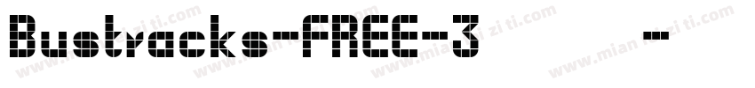 Bustracks-FREE-3转换器字体转换