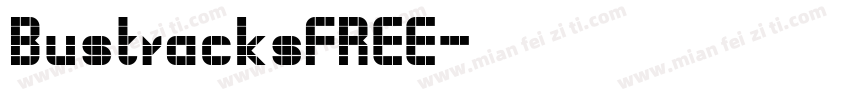 BustracksFREE字体转换