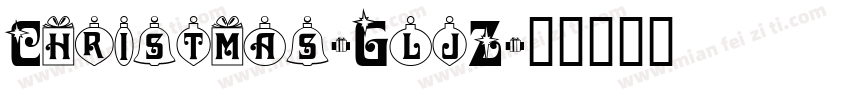 Christmas-GljZ字体转换