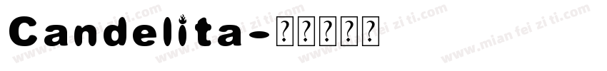 Candelita字体转换