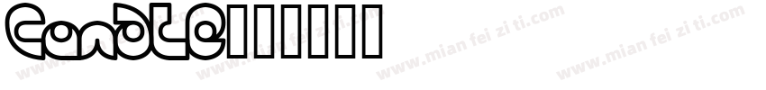 candle字体转换