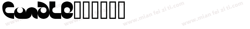 candle字体转换