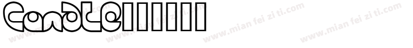 candle字体转换