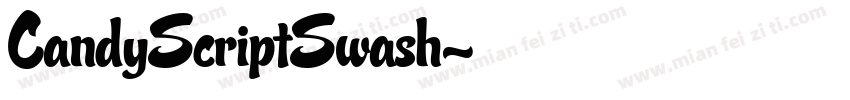 CandyScriptSwash字体转换
