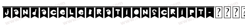 JandaCelebrationScript字体转换