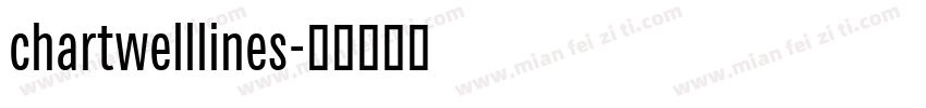 chartwelllines字体转换